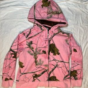 Pink RealTree Zip-Up